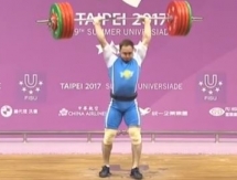 Тяжелоатлет Уланов завоевал третье «золото» Универсиады-2017 для Казахстана