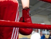 Команды Астаны и Москвы проводят товарищеский матч по боксу