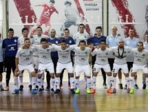 Фоторепортаж с товарищеского матча «Кайрат» — «Сибиряк» 5:4