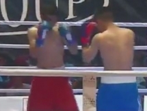 Видео победы нокаутом Ельжанова над Есентаевым