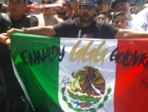 Как мексиканцы болели за Головкина на его открытой тренировке