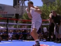 В Лос-Анджелесе прошла открытая тренировка Геннадия Головкина