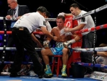 О чем Санчес говорит с Головкиным перед поединками