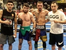 Руслан Мадиев провел спарринг с опытным украинским боксером