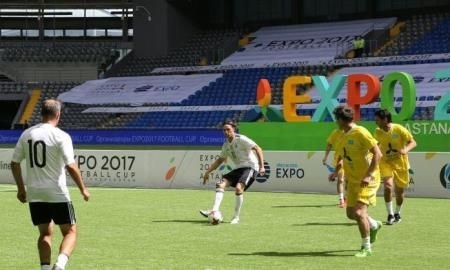 Казахстан пропустил семь голов от сборной легенд на EXPO 2017 Football Cup