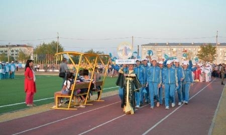 Юбилейная спартакиада стартовала в Акмолинской области