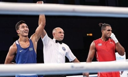 Видео сенсационной победы Аманкула над олимпийским чемпионом на чемпионате мира-2017