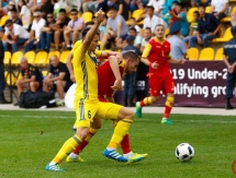 Фоторепортаж с матча отбора ЕВРО-2019 Казахстан U-21 — Черногория U-21 1:1