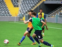 «Окжетпес» провел тренировку на «Астана Арене»