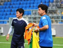 «Окжетпес» провел тренировку на «Астана Арене»