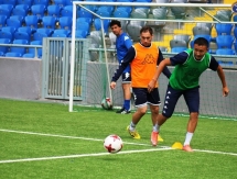 «Окжетпес» провел тренировку на «Астана Арене»