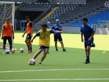 «Окжетпес» провел тренировку на «Астана Арене»