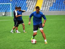 «Окжетпес» провел тренировку на «Астана Арене»
