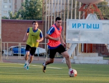 «Иртыш» продолжает подготовку к игре с «Тоболом»