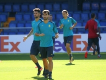 Фоторепортаж с тренировки «Вильярреала» перед матчем с «Астаной»