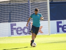 Фоторепортаж с тренировки «Вильярреала» перед матчем с «Астаной»