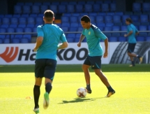 Фоторепортаж с тренировки «Вильярреала» перед матчем с «Астаной»