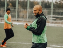 Фоторепортаж с тренировки «Атырау» в Щучинске