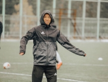 Фоторепортаж с тренировки «Атырау» в Щучинске