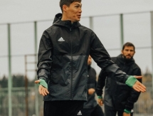 Фоторепортаж с тренировки «Атырау» в Щучинске