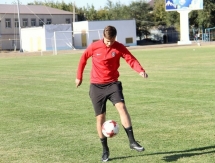 «Шахтер» провел предыгровую тренировку в Уральске