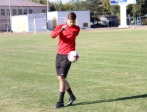 «Шахтер» провел предыгровую тренировку в Уральске