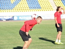 «Шахтер» провел предыгровую тренировку в Уральске