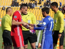 Фоторепортаж с матча Премьер-Лиги «Ордабасы» — «Акжайык» 3:2