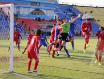 Фоторепортаж с матча Премьер-Лиги «Ордабасы» — «Акжайык» 3:2