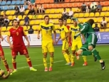 Казахстанская «молодежка» на четвертой компенсированной минуте вырвала ничью с Черногорией