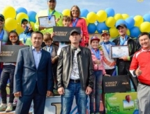 Определились победители семейного дуатлона в Астане