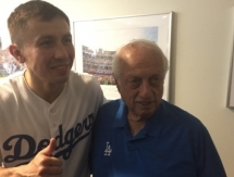 Головкин встретился с легендой бейсбола