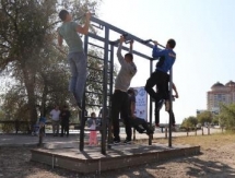 Спортивные «остановки» установили в Атырау