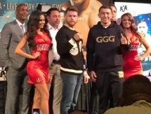 СМИ отметили взаимное уважение Головкина и Альвареса на пресс-конференции