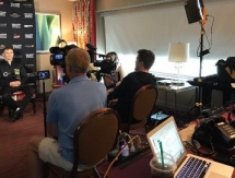 Головкин провел спутниковое интервью с крупнейшими СМИ мира