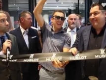 Головкин принял участие в открытии бутика Hublot в Лас-Вегасе