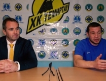 Видео послематчевой пресс-конференции игр чемпионата РК «Темиртау» — «Иртыш» 1:3, 4:3 Б
