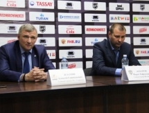 Видео послематчевой пресс-конференции игры ВХЛ «Торпедо» — «Ермак» 2:1 ОТ