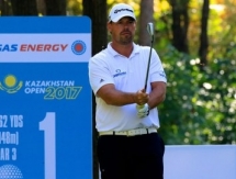 На Kazakhstan Open-2017 завершился второй раунд, по итогам которого борьбу продолжат 66 гольфистов