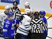 Отчет о матче КХЛ «Барыс» — «Динамо» Москва 3:5