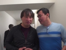 Известные КВН-щики и шоумены посетили матч «Барыс» — «Динамо» Москва