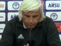 Видео послематчевой пресс-конференции Петрушина игры Премьер-Лиги «Ордабасы» — «Иртыш» 1:2