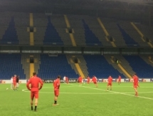 «Славия» провела тренировку перед матчем с «Астаной»