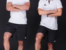 Хайруллин и Обшивач приняли участие в фотосессии для теннисного шоу-турнира