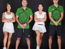 Хайруллин и Обшивач приняли участие в фотосессии для теннисного шоу-турнира