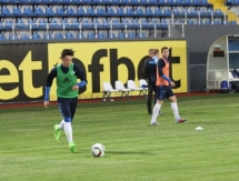 Фоторепортаж с тренировки молодежной сборной Казахстана в Болгарии