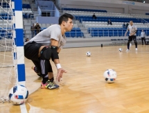 Фоторепортаж с тренировки «Кайрата» в Минске