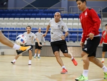 Фоторепортаж с тренировки «Кайрата» в Минске