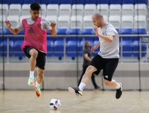 Фоторепортаж с тренировки «Кайрата» в Минске