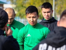 «Атырау» провел предыгровую тренировку в Кызылорде